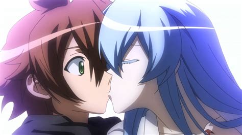 Image Tatsumi And Esdeath S First Kiss Akame Ga Kill Ep 10 Png Animevice Wiki Fandom