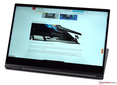 Ноутбук Lenovo Yoga C930 13ikb I5 8250u Fhd Обзор от Notebookcheck