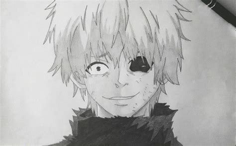 Anime Tokyo Ghoul Kaneki Drawing
