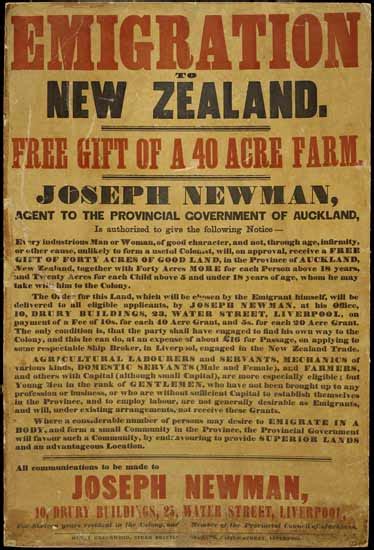 Read the latest immigration news along with our understanding of the the situation. Immigration promotion: Auckland, 1850s - Colonial and ...