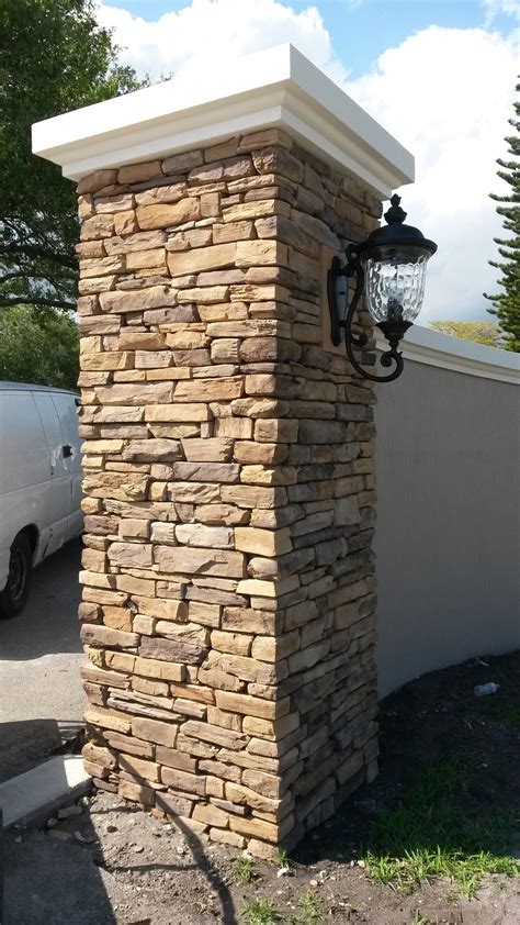 Pin On Stacked Stone Pillor