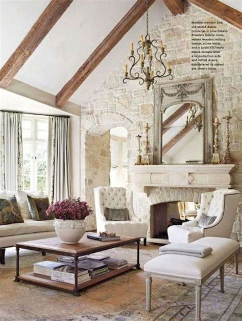 40 Stunning French Country Living Room Decor Ideas