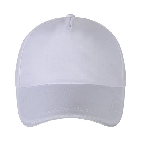 Classic Cotton White Simple Baseball Men Women Cap Hat Adjustable Plain