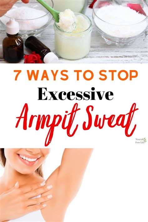 7 Easy Ways To Stop Excessive Sweating Armpits — Nourish The Free Life Excessive Sweating