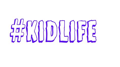 Kids outline is a fancy type font that can be used on. kids life outdoor window decal vinyl sticker #kidslife ...