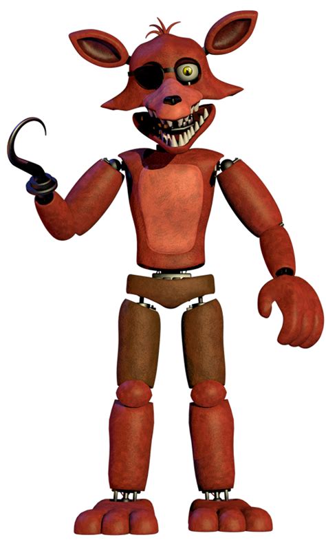 Unwithered Foxy Render Fnaf C4d By Therayan2802 On Deviantart