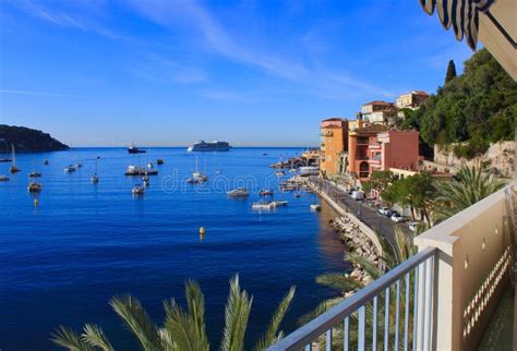 Villefranche Sur Mer Nice French Riviera Stock Image Image Of