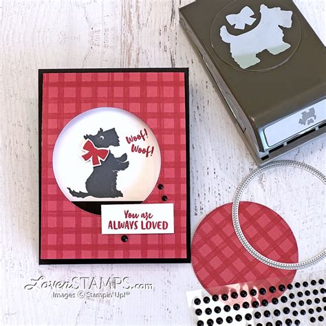 Dog Cards For Any Occasion Dsp Peekaboo Card Layouts With Stampin Up