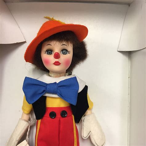 vintage effanbee pinocchio storybook doll with stand plastic body 1970 s dolls dolls and action