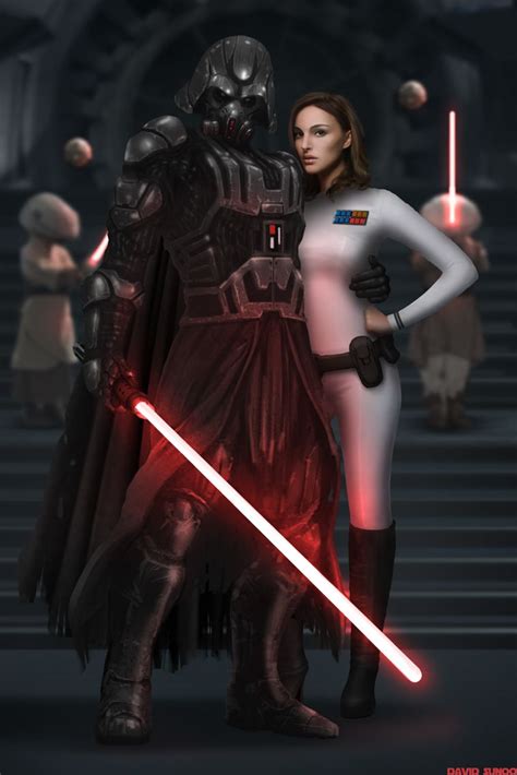 Lord Vader And Empress Padme Star Wars Sith Rpg Star Wars Star Trek Star Wars Fan Art Star