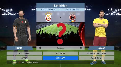 Galatasaray AS vs Sparta Praha Türk Telekom Arena PES 2016 PRO
