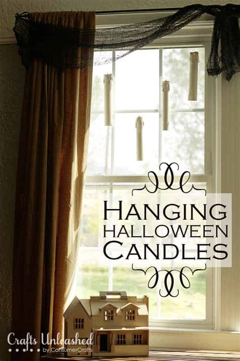 Hanging Halloween Candles Tried And True Creative