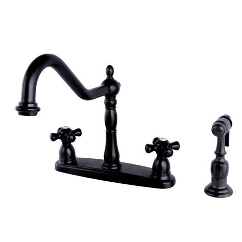 Kingston brass faucet reviews 2021. Kingston Brass Duchess 2-Handle Standard Kitchen Faucet ...