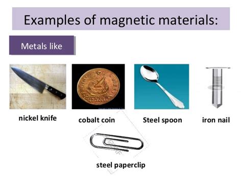 Magnetic And Non Magnetic