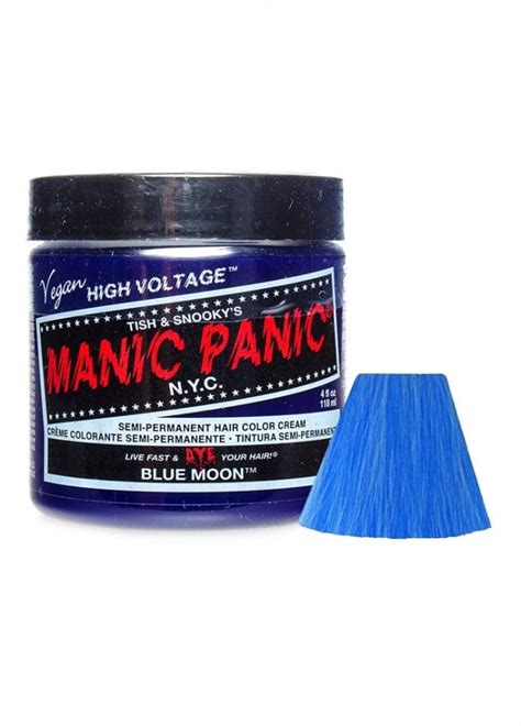 Manic Panic Blue Moon Semi Permanent Hair Dye Attitude
