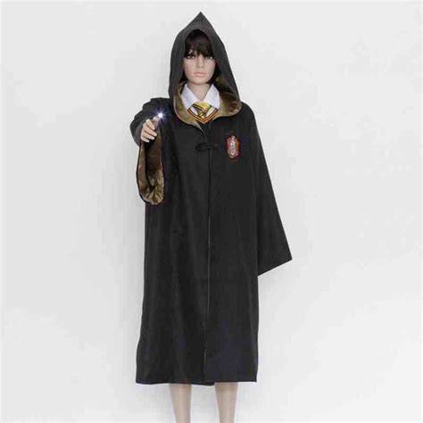 Harry Potter Robe Hufflepuff Cloak Yellow Cosplay Costume Shopee Malaysia