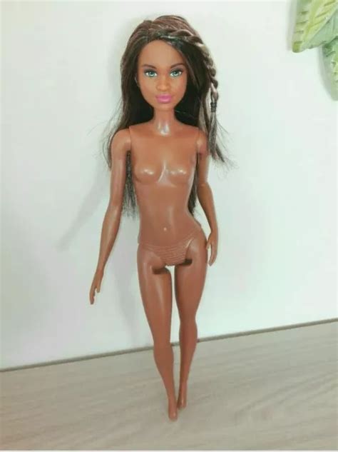Barbie Katniss Repaint Reroot Nuda Naked Model Muse Doll Mattel