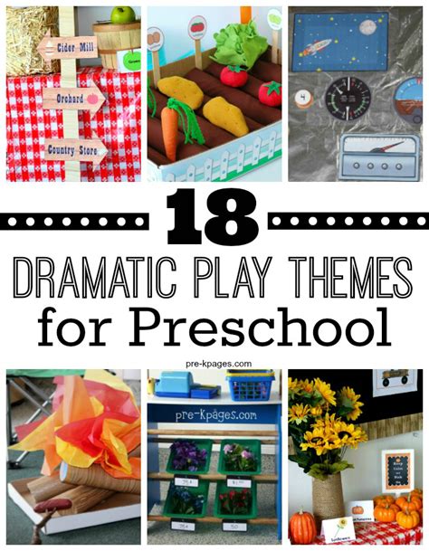 Dramatic Play Preschool Dramatic Play Themes Dramatic