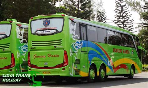 Truk cabe adu kecepatan part 1. Sewa Bus Pariwisata PO Gunung Harta Terbaru - Lidya Trans
