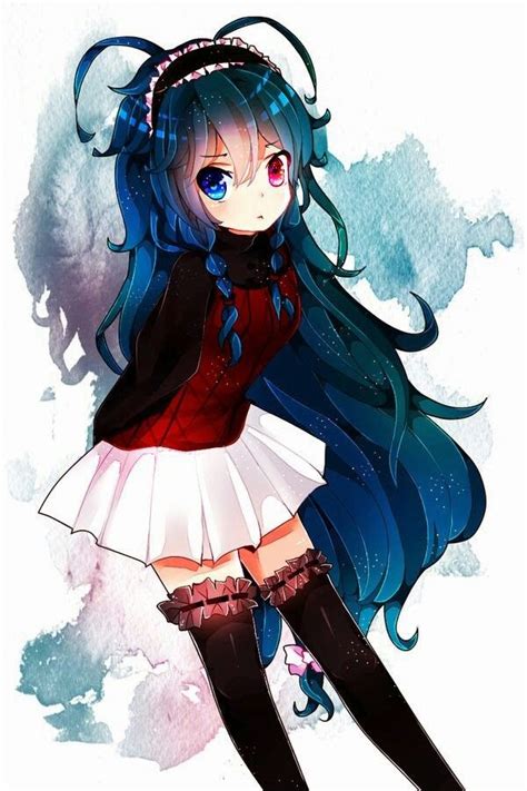 Beautiful eyes color pretty eyes cool eyes amazing eyes photo oeil heterochromia eyes aesthetic eyes human eye eye photography. A cute girl with two different eyes | Anime, Manga anime, Dễ thương