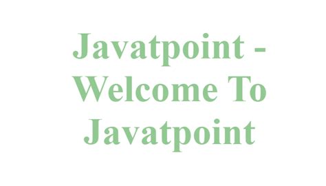How To Create Blinking Text Using Css Javatpoint