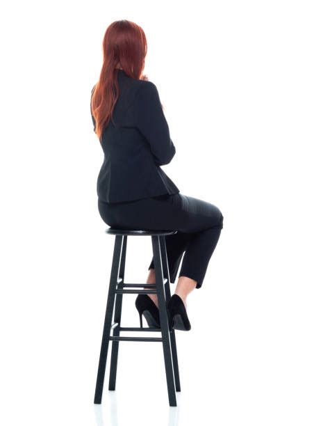 950 Stool Sitting Rear View People Stock Photos Pictures And Royalty