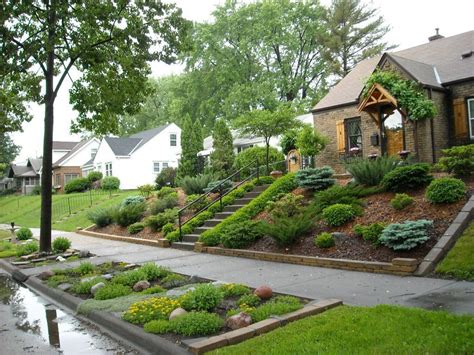 Popular Terraced Landscaping Slope Yard Design Ideas 23 Magzhouse