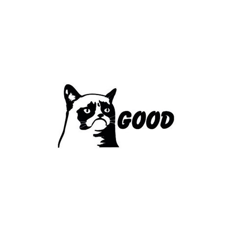 Passion Stickers Grumpy Cat Good Funny Decals