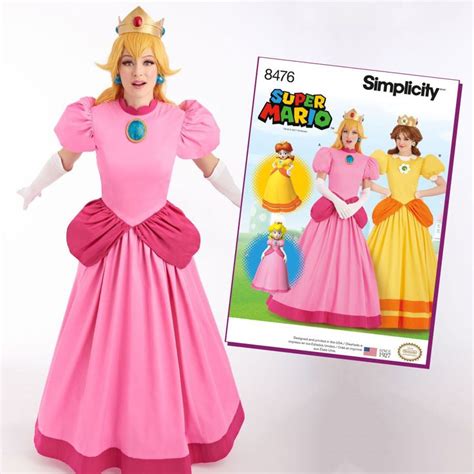 Princess Peach Sewing Pattern