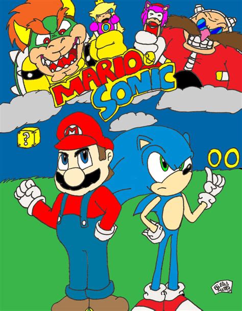 Mario And Sonic By Slysonic On Deviantart