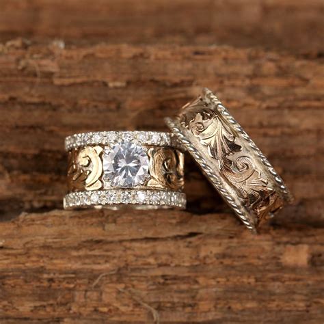 10 Country Style Wedding Rings References