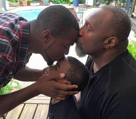 Photo Sparks Conversation About Black Men Showing Love To One Another