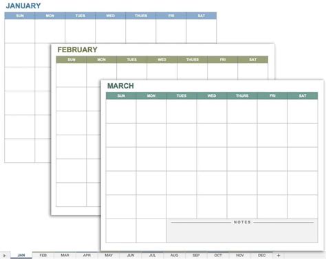 15 Free Monthly Calendar Templates Smartsheet Within Blank One Month
