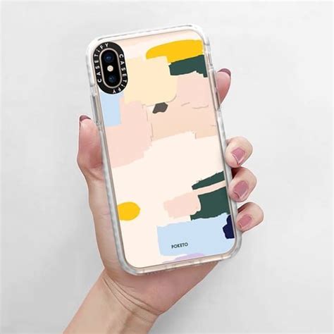 Casetify Impact Iphone Xs Case Paint By Poketo By Poketo Phone