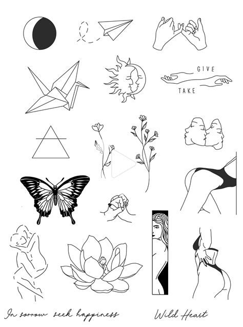 Tattoo Sheet 1 In 2020 Tattoos Tattoo Flash Art Line Art Tattoos