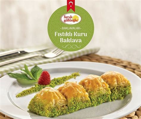 Faruk Gullu Gulluoglu Fistikli Baklava Pistachios Baklava Lb