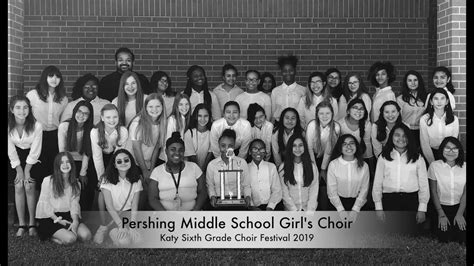 Pershing Middle School Girls Choir Katy Festival 2019 Youtube