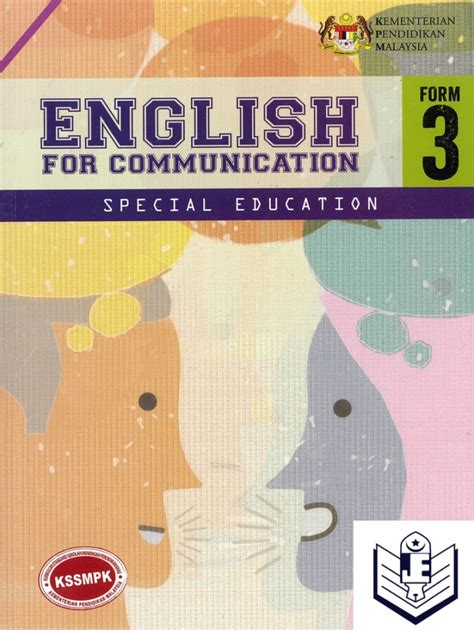 Buku Teks Digital English For Communication Special Education Form 3