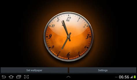 Clock With Seconds Free Android Live Wallpaper Download