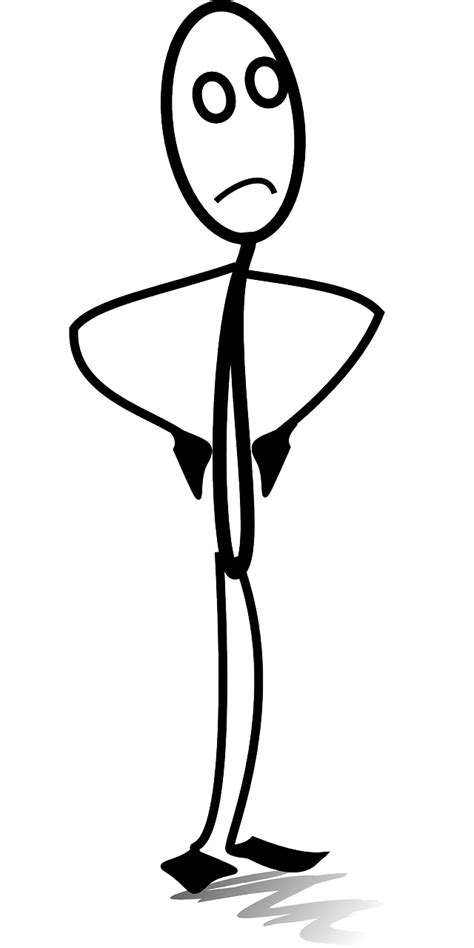 Sint Stickman Stick Figur Gratis Vektorgrafikk På Pixabay
