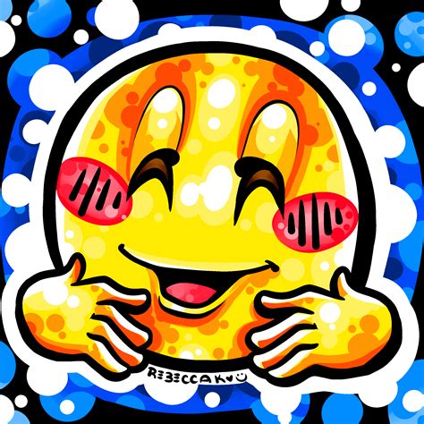 Blushing Emoji By Bekoe On Newgrounds