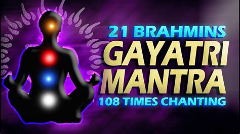 Brahmins Chanting Gayatri Mantra Times Gayatri Mantra Powerful