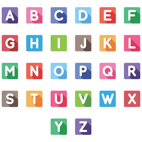 Printable Alphabet Letters To Color The Letters Of The Alphabet That