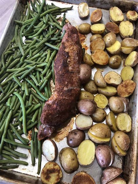 I like them because they are already trimmed and marinated in the bag and ready to go when i turn on the oven. Pork Tenderloin Sheet Pan Dinner with Vegetables | Recipe ...
