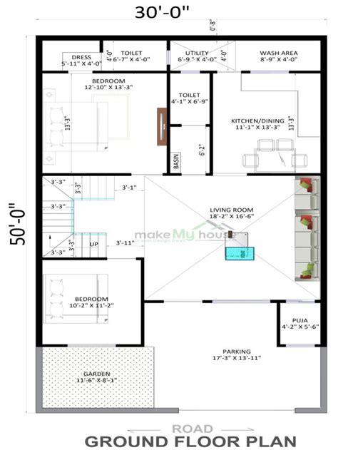 3050 Ground And First Floor Plan House Floor Plan For Your Dream