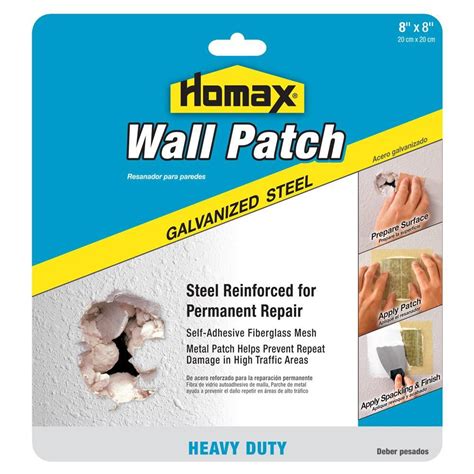 Shop Homax Steel And Mesh Drywall Patch 8 X 8 Inch At Dbands Lumber And