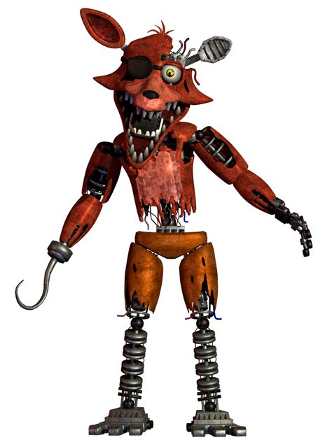 Withered Foxy Remastered By A1234agamer On Deviantart