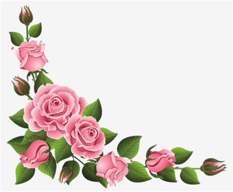 Download High Quality Clipart Borders Rose Transparent Png Images Art