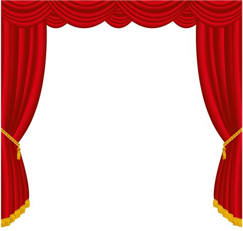 Stage Red Curtain Png Photo Png Arts