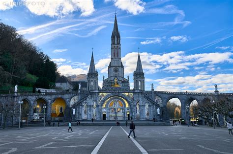 Santuario De La Virgen De Lourdes En Francia Jdiezfoto